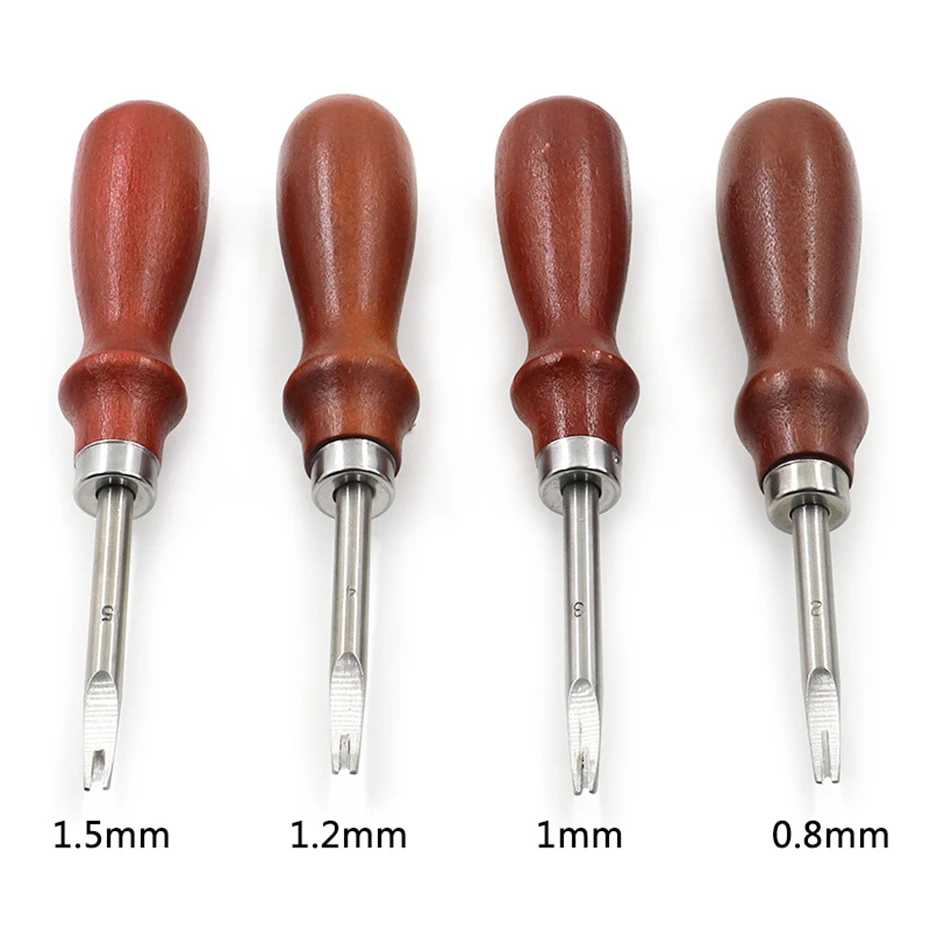 1 Stück Leder Rand Beveler Leder Handwerk Rand Werkzeug, Leder arbeiten hochwertige Handwerk liefert Vatertag Geschenk Weihnachten sterben cu – Detail 12