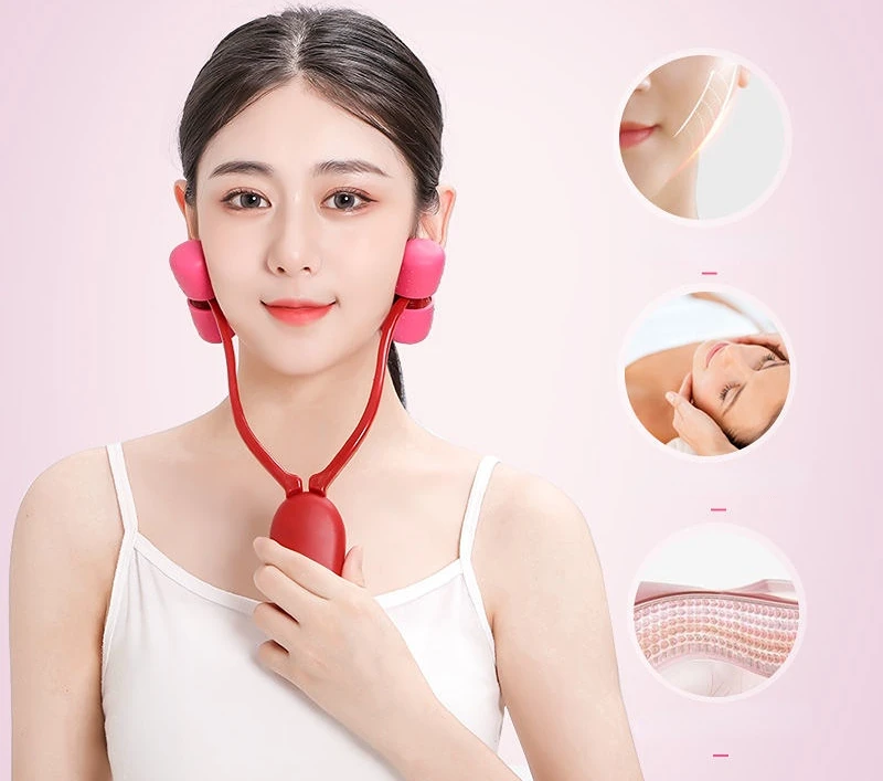 

Face Slimming Artifact Lifting and Tightening V-face Slimming Double Chin Face Slimming Instrument Massage Roller