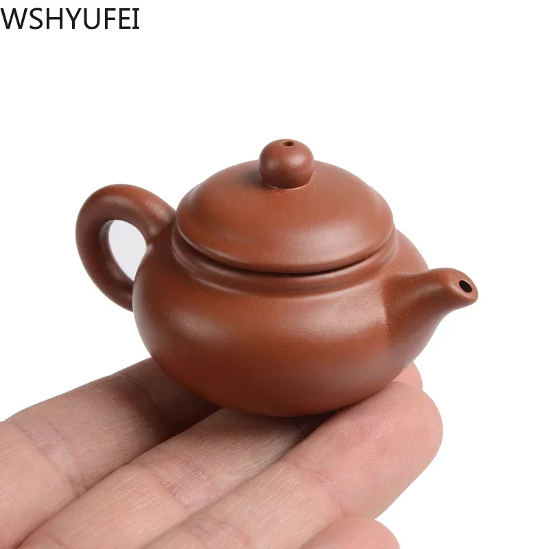 Tea Pet Ornaments Purple sand Creative trumpet Fingertip pot Tea set