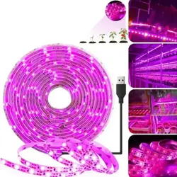 Full Spectrum USB-Powered Grow Light Strip (3M)