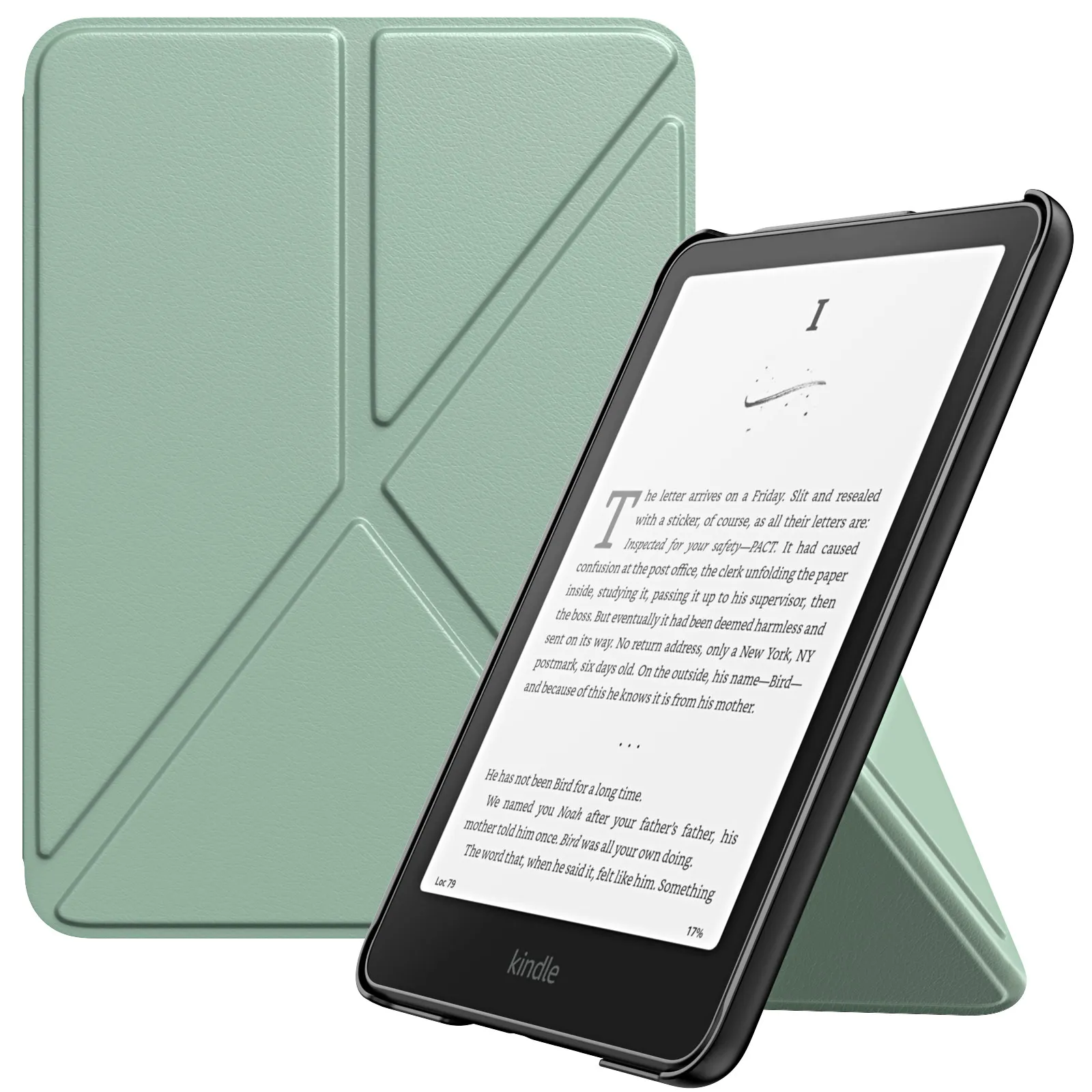 Amazon.com: WALNEW New Origami Case Cover for Amazon Kindle