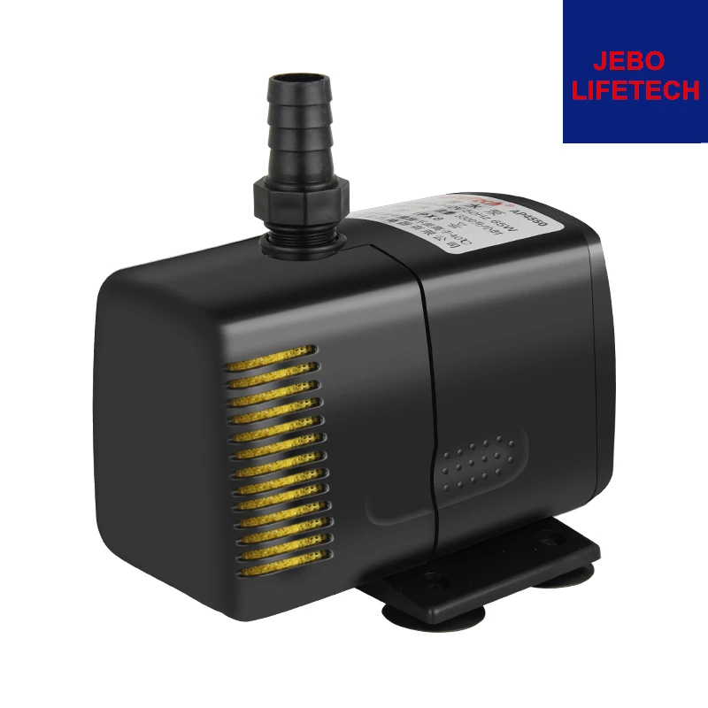 

JEBO LIFETECH Submersible Water Pump High Power 65W Water Pump With Sponge Aquarium Mutifuctional Fish Tank Water Silent AP4550