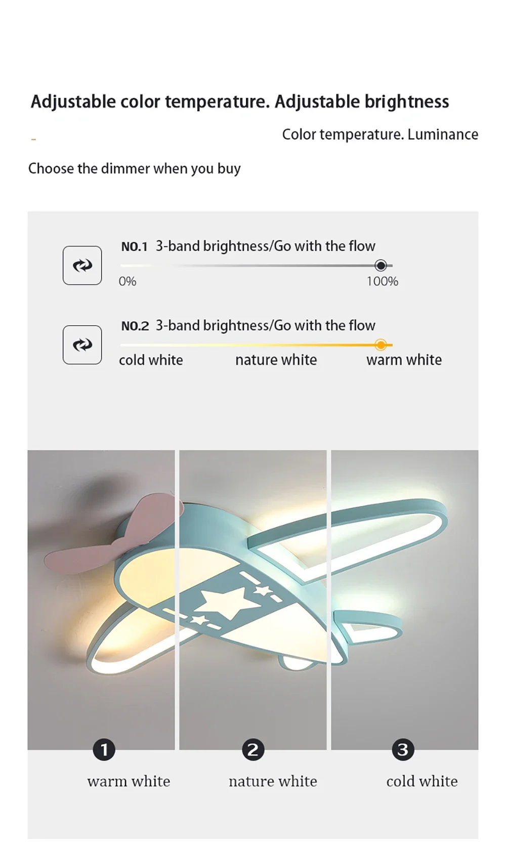 Airplane Ceiling Lamp