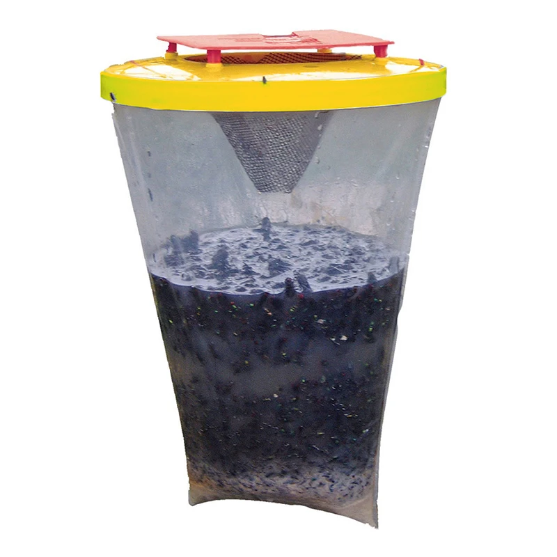 1/3PCS Disposable Outdoor Fly Trap Non-toxic Fly Lure Bag Garden Hanging Catcher Pest Trap With Bait To Eliminate Insect