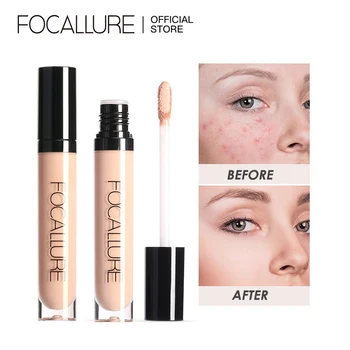 FOCALLURE Eye Liquid Concealer Base 7 Colors Full Coverage Suit for All Skin Face Makeup 1