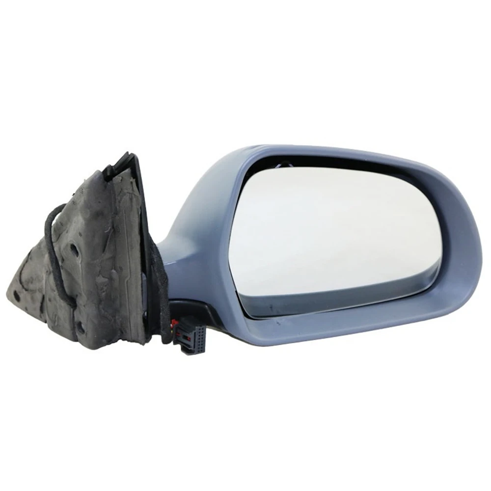 Right Side Primed Heated Electric Wing Side Rear Mirror For Skoda
