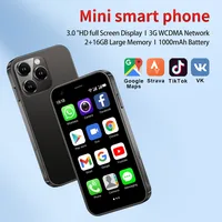 SERVO 15SE Small Smartphone Dual SIM 3G WCDMA GPS WIFI Portable 3.0"Display Android 8.1 System TYPE-C Mini Mobile Phone 2GB+16GB 1