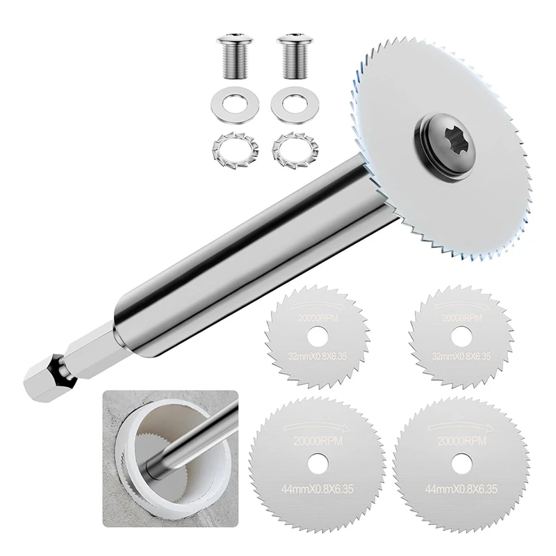 

Резак для труб из ПВХ, сантехнические инструменты 1-1/4 дюйма, ручное лезвие пилы, подарок для сантехники, цвет серебристый