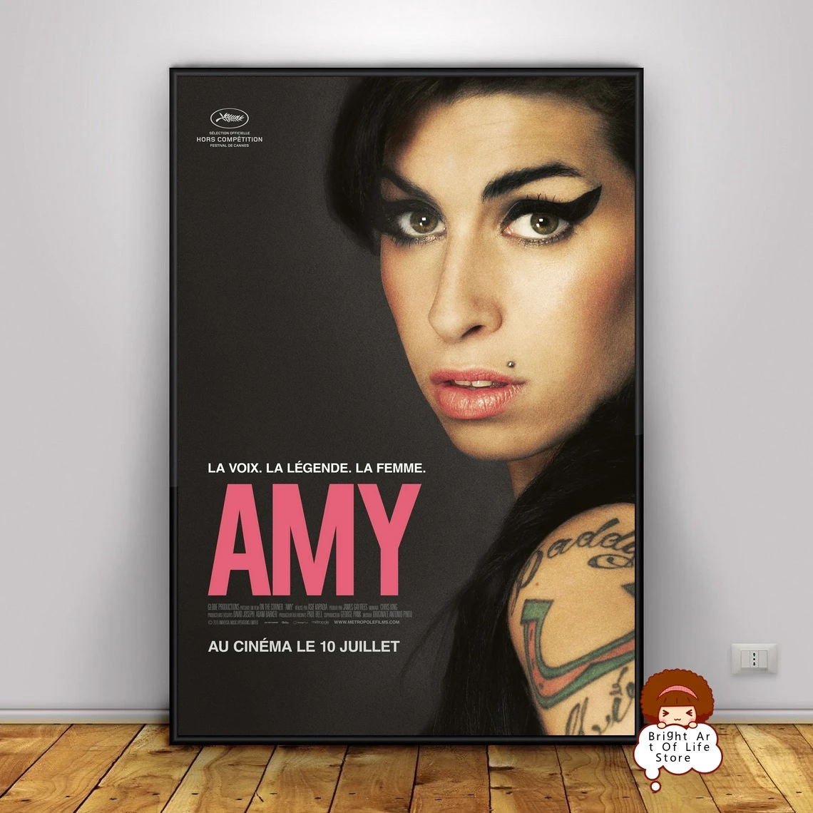 

Amy (2015) Movie Poster Cover Photo Canvas Print Wall Art Home Decor (Unframed)