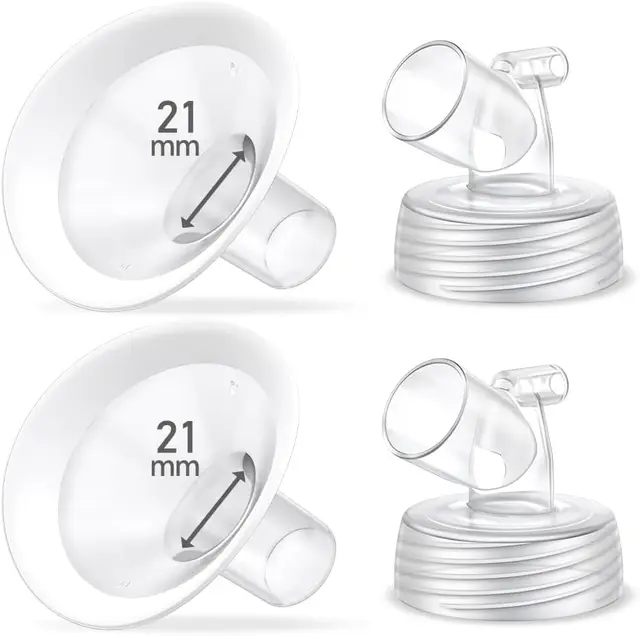 สถานที่แล้ว Soft RIM SHIELD และฐานปากกว้างเชื่อมต่อปั๊มสําหรับ Spectra S2 Spectra S1 9 PLUS Breastpumps อุปกรณ์เสริม 1