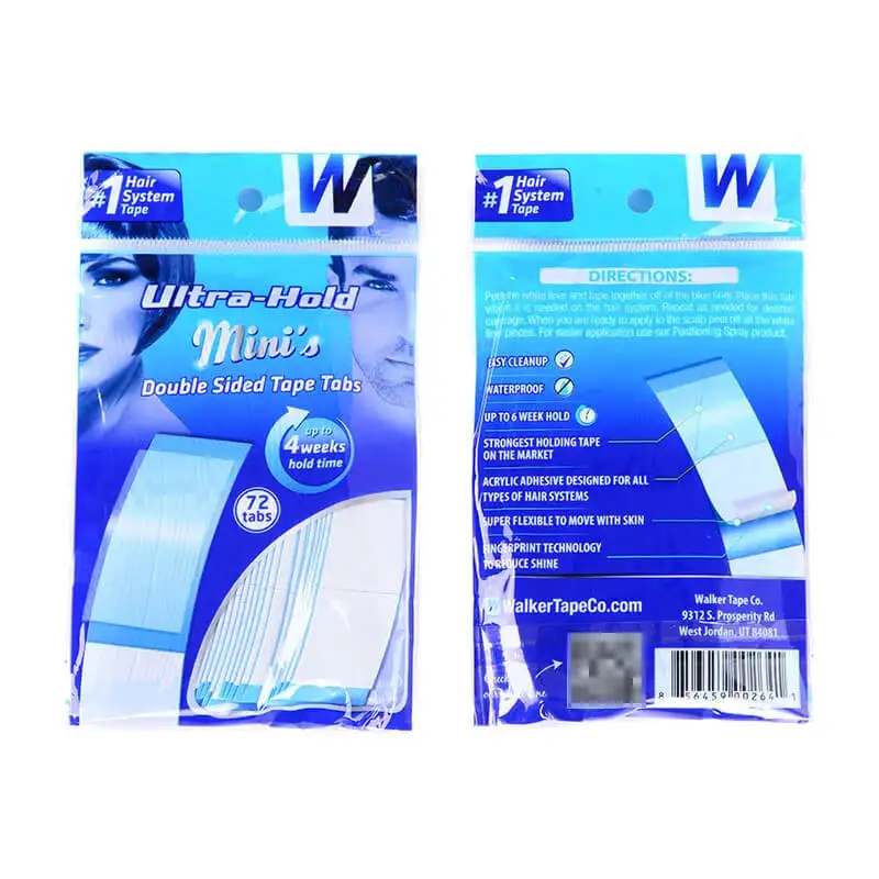 Ultra Hold Strong Double Side Adhesive Tape For Man Toupee/ Hair Pieces / Lace Wigs Hair Systems Super Adhesive Tape 36pcs/lot