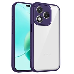Enhanced Shockproof Clear Matte Case with Air Cushion - HONOR 400 Lite (TMMS Purple)