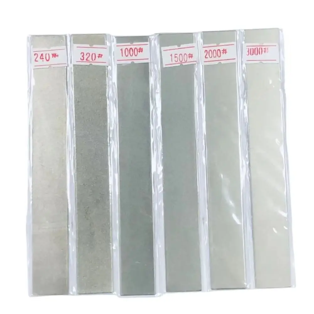 1 Stück 80–3000 Körnung Diamant-Schleifstreifen Schleifmittel 150 x 20 mm Schärfplatte Emery galvanisierte Polierscheibe – Detail 12