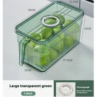 Boîte de conservation du réfrigérateur, boîte de conservation des aliments et des légumes de qualité alimentaire, boîte de stockage des boulettes glacées des fruits et des œufs 6
