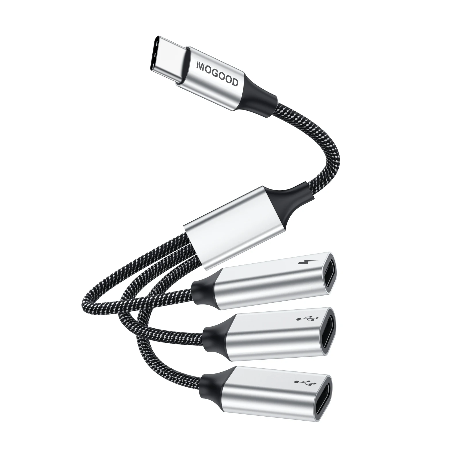 

3-in-1 typeC to 3USB one-to-three hub supports U disk charging