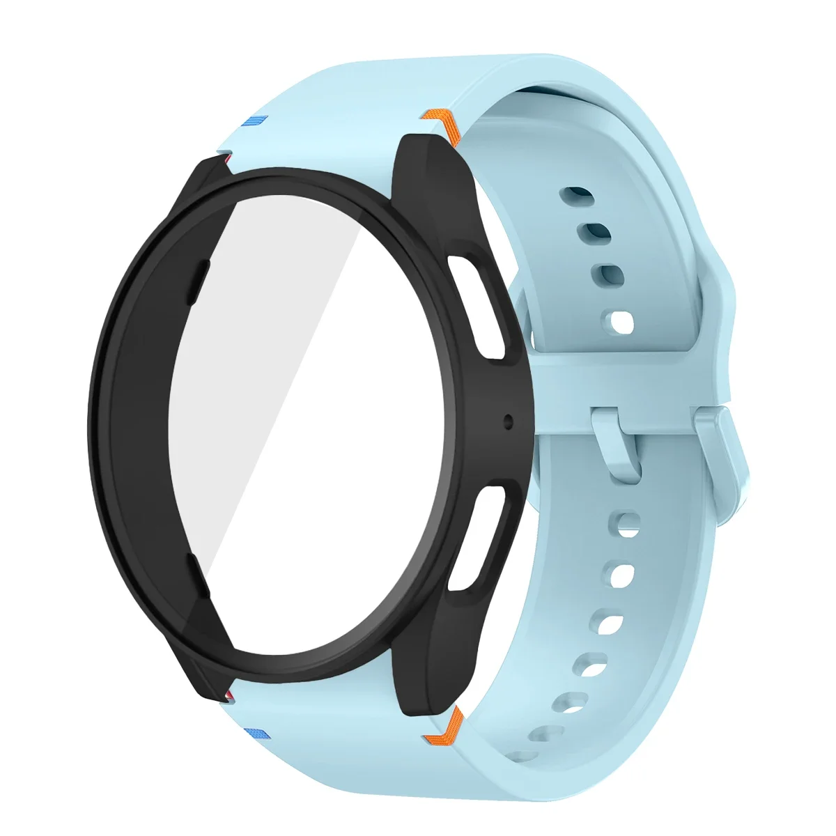 Silicone Bracelet with Protective Case and Screen Bumper