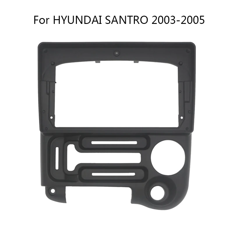 

9-дюймовый автомобильный радиоприемник для HYUNDAI Santro 2003 2004 2005, видеопанель 2 Din, Miltimedia Player, комплект крепления для аудиоприборной панели