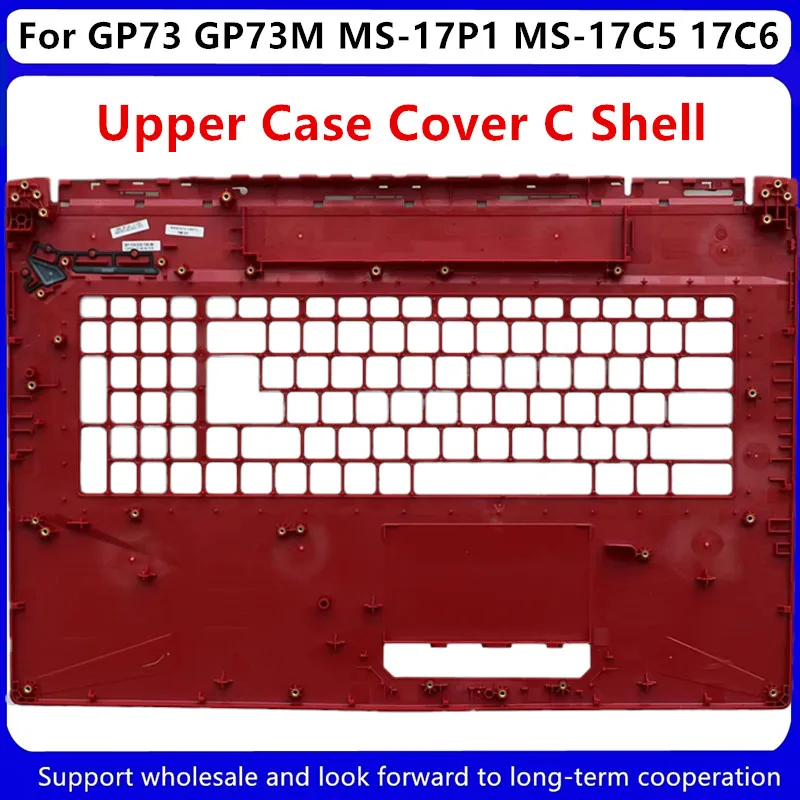 Tampa Superior do Palmrest da Caixa do Portátil c Shell Msi Gp73 Gp73m Ms17p1 Ms-17c5 17c6 Novo - Imagem 2