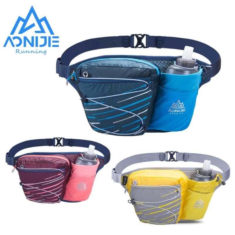 

Спортивная легкая поясная сумка AONIJIE W8103 для бега на открытом воздухе, поясная сумка с гидратором для бега, фитнеса, тренажерного зала, тропы, марафона