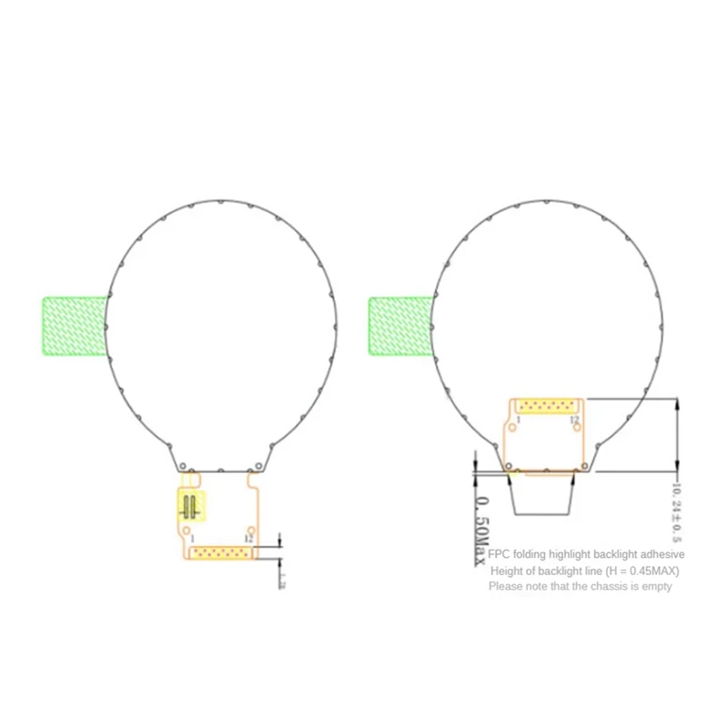 TFT ũ ÷ , 1.28 ġ IPS  ÷ LCD , 240X240 SPI ̽, GC9A01 ̹, 1.28 ġ