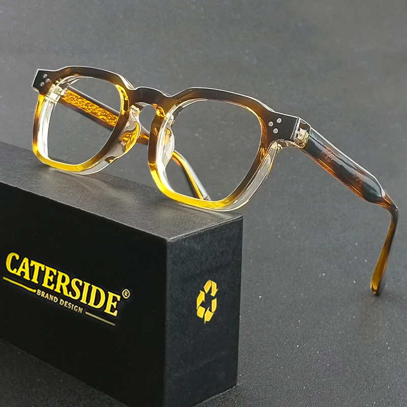 Caterside New Square Flat Light Glasses: 고전적인 스타일과 현대적인 감각의 완벽한 조화
