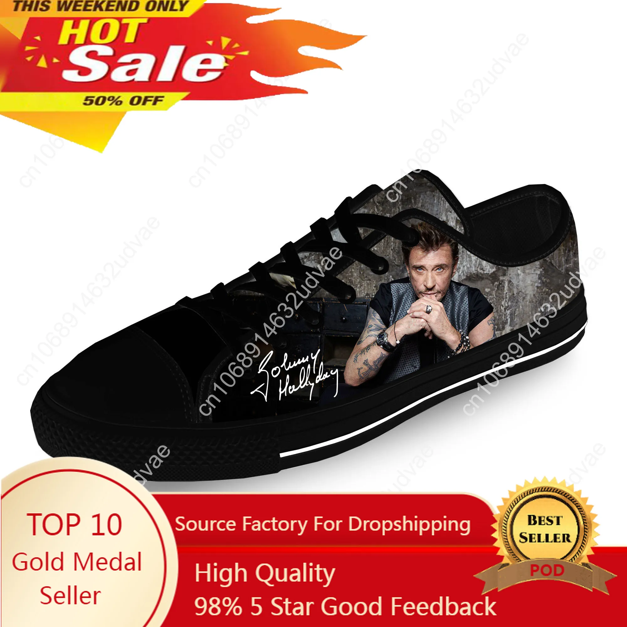 

Легкие тканевые кроссовки с 3D-принтом Джонни Хелли, рок-звезды, забавная модная парусиновая обувь с низким верхом, повседневные дышащие кроссовки для мужчин и женщин