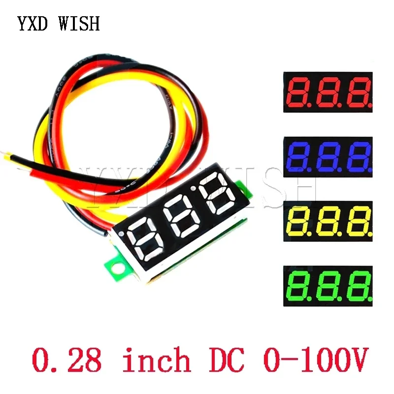 LED ÷  г а  , 0.28 ġ, DC 0-100V, 3  ̴  а, 5 