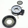 FYSCOPE Microscope Ring Light Illuminator 16pcs Microscope polarized LED ring light Microscope Ring Lamp Polarized lights 3