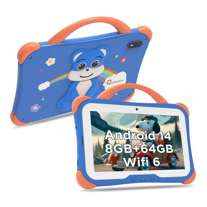 Weelikeit Tablet For Kids Android 14 10.1" 8GB 128GB Octa Core Children Tablets Wifi 6 6000mAh Dual Cams Learning Kids APPs - 7 - View #12