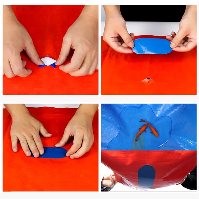 Tarpaulin Javítás Speciális Szalag Erős Vászon Vízálló Esőszalag - Image 4