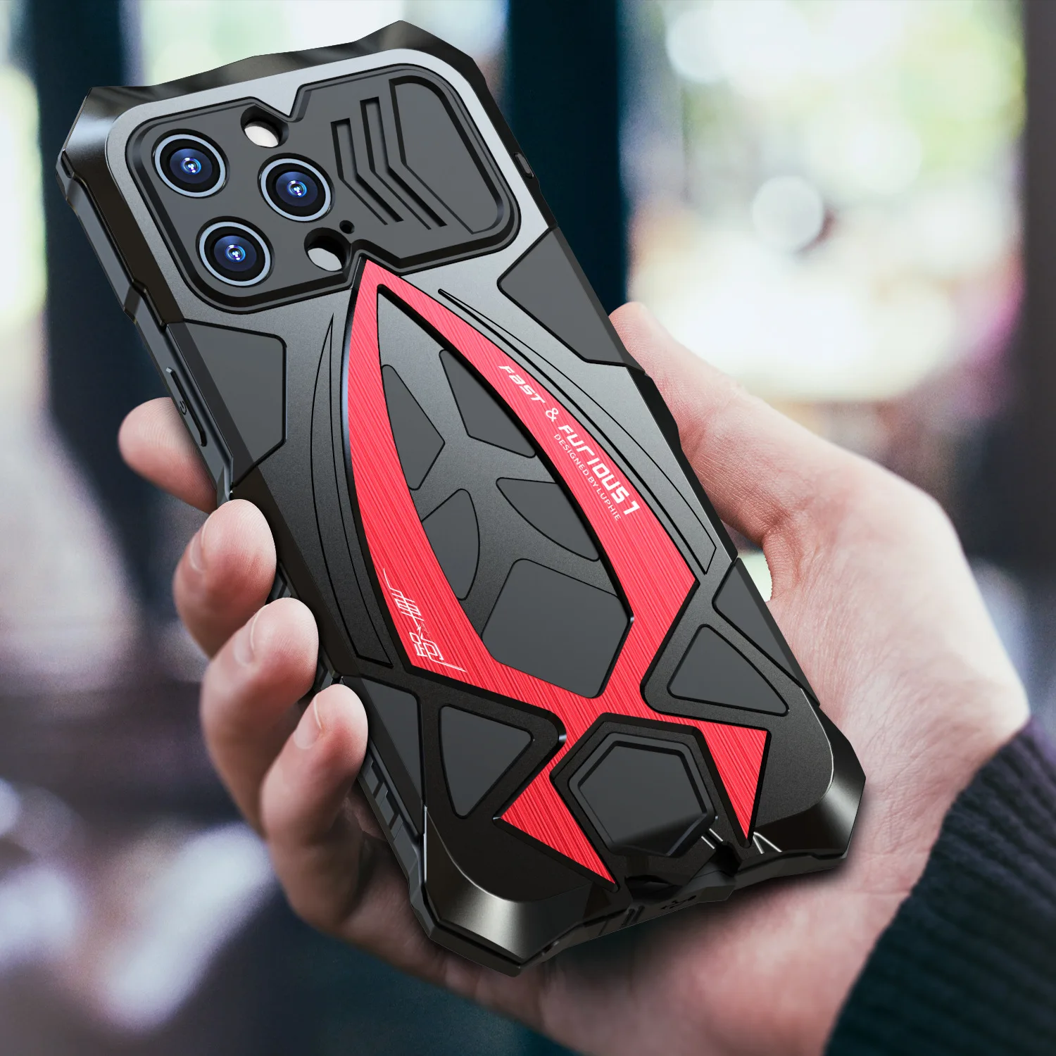

All Inclusive Protective Cover For iPhone 13 14 15 Pro Max 15Pro 14Pro Hybrid Metal Bumper Heavy Duty Shockproof Armor Cases