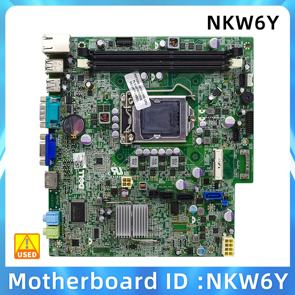 

DELL Optiplex 990 790USFF Small case motherboard PGKWF NKW6Y KN49C