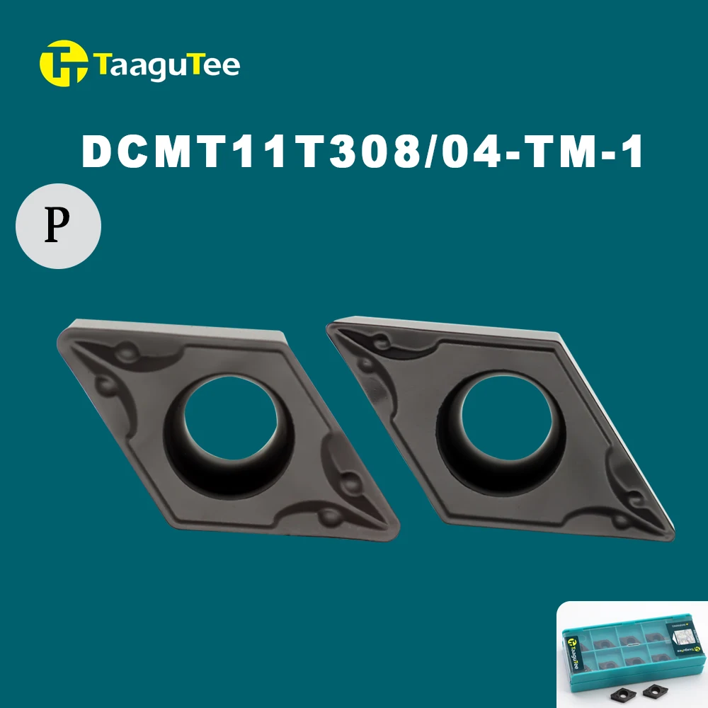

10Pcs DCMT11T304 DCMT11T308 TM-1 TT4125 Internal Turning Tool High Quality Carbide Insert Hard Alloy Blade Cutting Tool