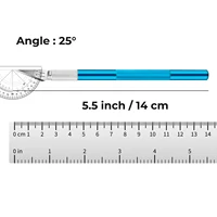 1PC Craft Knife with 9PCS Exacto Knife Blades Refills (#11, 16, 17), Exacto Knife and Extra Blades for Beginners 2