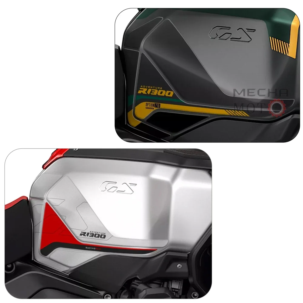 labelbike - 3D Resin Tank Pad Stickers Kit Motorfiets