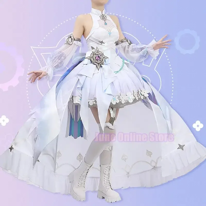 Custom Enna Alouette New Cosplay Costume NIJISANJI EN Ethyria Cosplay Clothes for Girl Women Lolita Dress Performance Costume