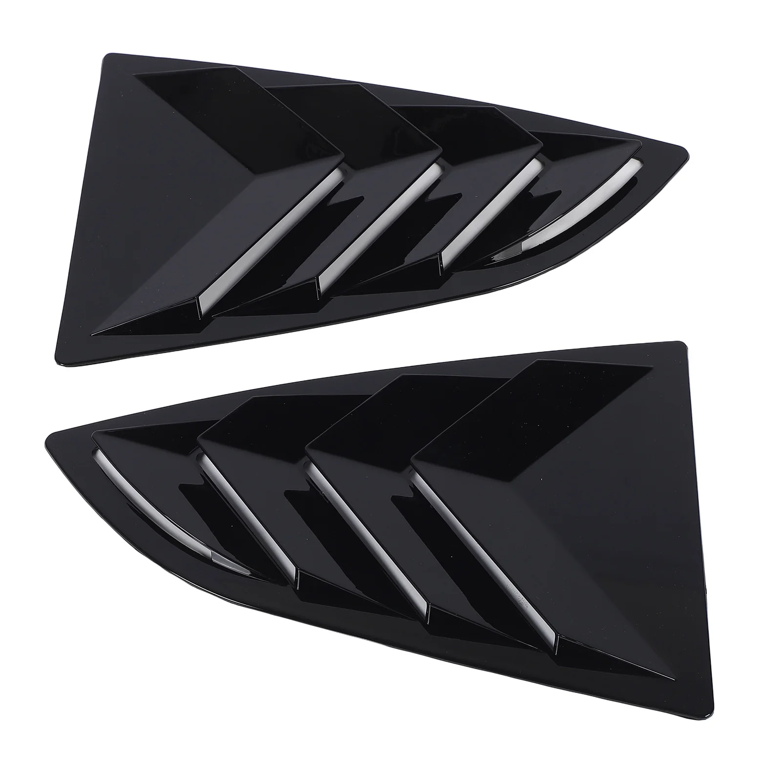 Pair of Rear Window Shutter Cover Left Right Stylish Look Weatherproof Proper Fit for  2021 to 2024 Rear Window Shutter Cover