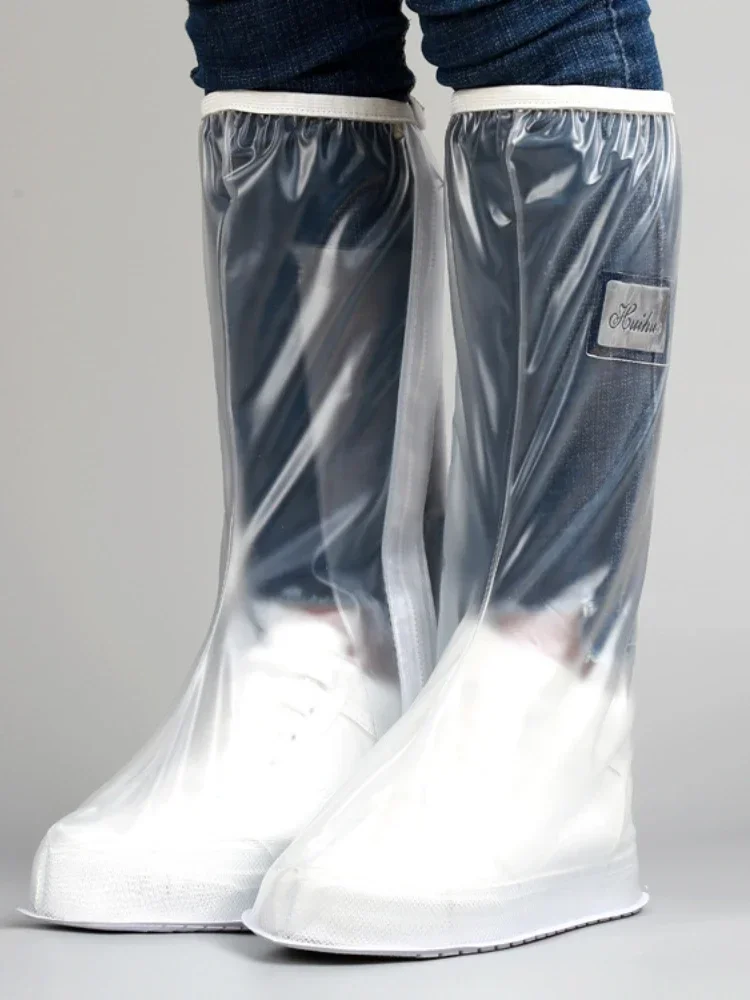 Description Picture 6 of itemMen's and Women's High Tube Shoe Cover with Pressed Rain Waterproof Edge and Thickened Sole Wear Resistant Quality Dirtproof