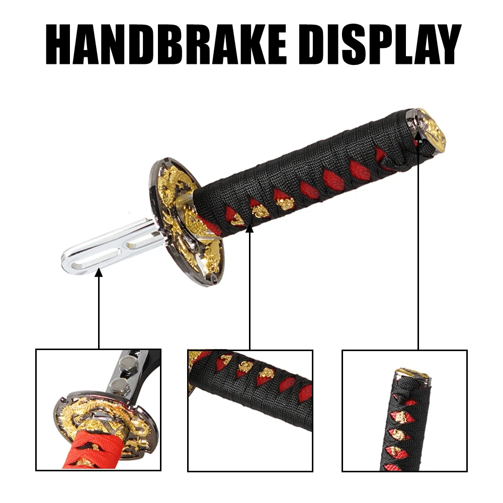 15CM/26CM USB Katana Handbrake Circular Samurai Sword Handbrake For G25/27/29 T300 T500 PC SIM Racing Games without Clamp