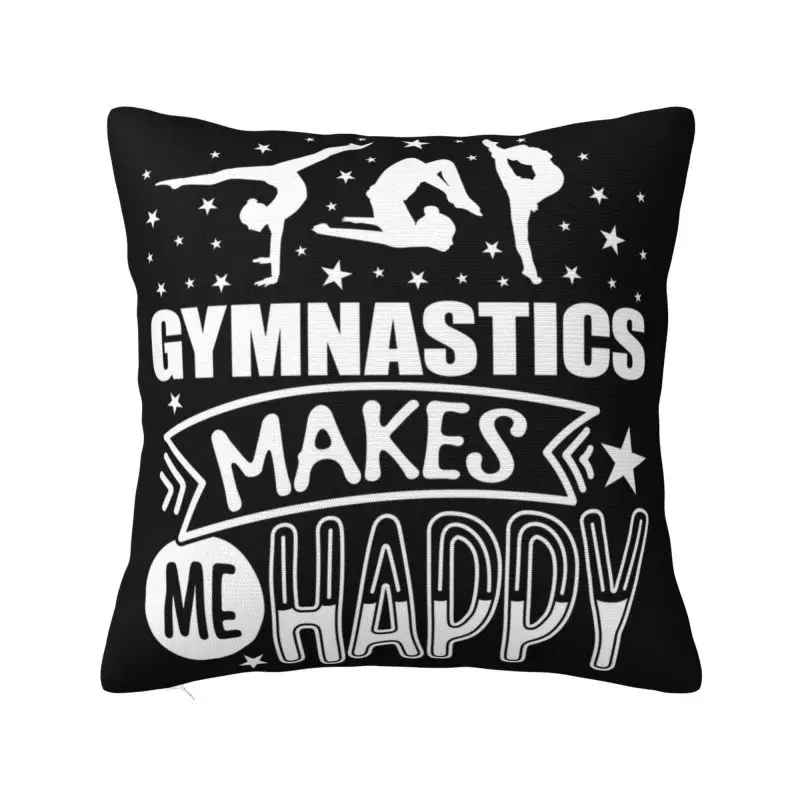 

Dance Rhythmic Gymnastics Cushion Cover 40x40 Home Decor Printing Throw Pillow for Sofa Double Side