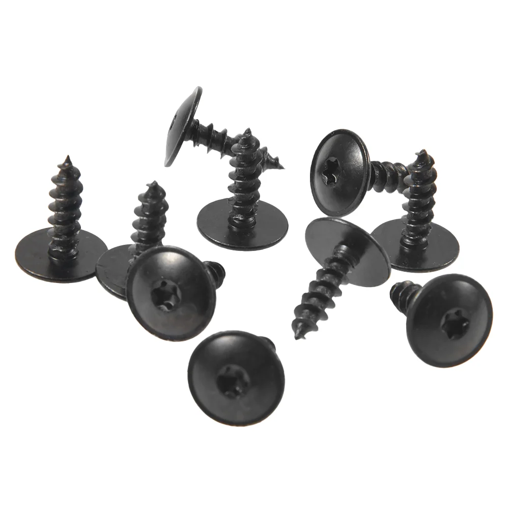10Pcs High-End Engine Cover Undertray Splashguard Wheel Arch Torx Screw for VW Audi 5x16mm Clips 6
