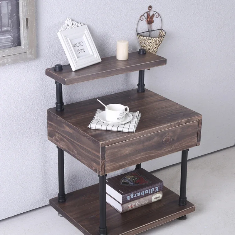 

Retro Simple Modern Locker Chest of Drawers Bedroom Simple Side