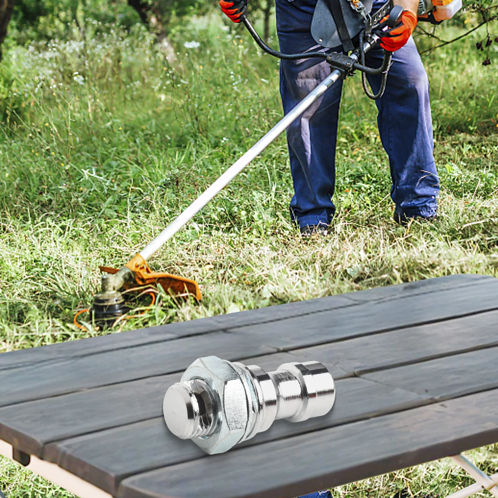 Efficient Deck Wash Kit With Quick Connect For Lawn Mower 737-04003D Maintenance And Cleaning