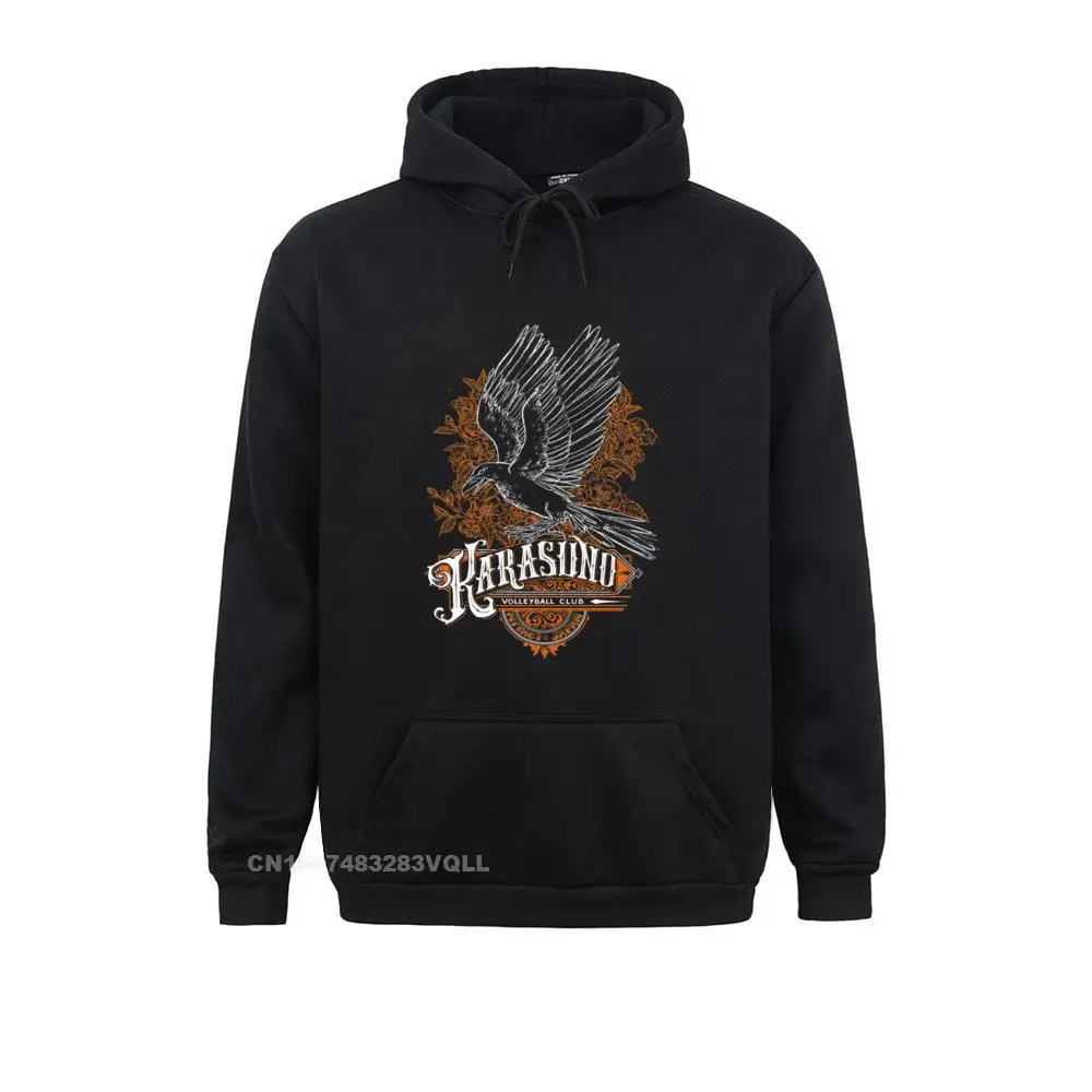 

Haikyuu Team Types Karasuno Black Birthday Hoodies Summer Long Sleeve Sweatshirts For Men Printed Sportswears