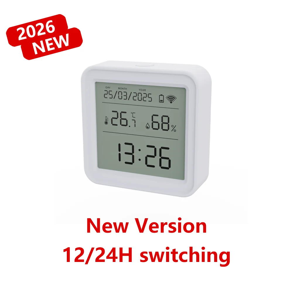 Smart Home WiFi Temperature & Humidity Sensor with App Control