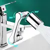 1080-Degree Bathroom Faucet Extender Robotic Arm Faucet Sprayer Universal Rotating Tap Nozzle Multifunctional Faucet Attachment 5