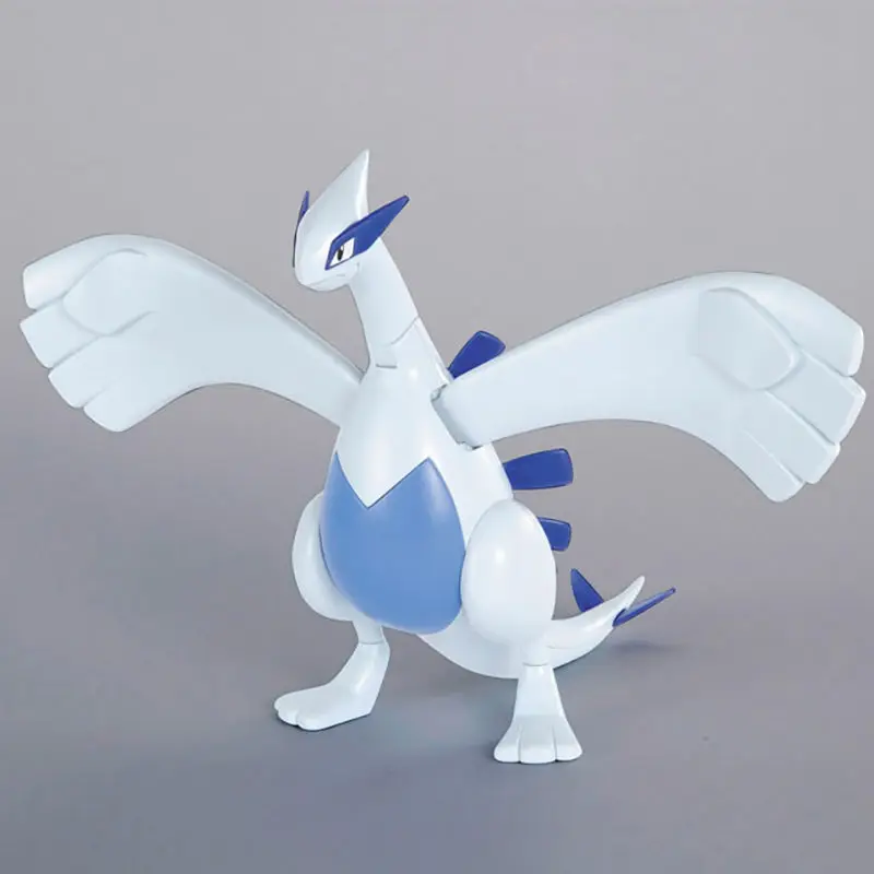 Anime Pokemon Lugia Figure Assemble Figurine Superpower Attribute Pokemon Action Figures Model Toys Collection Gifts For Kids