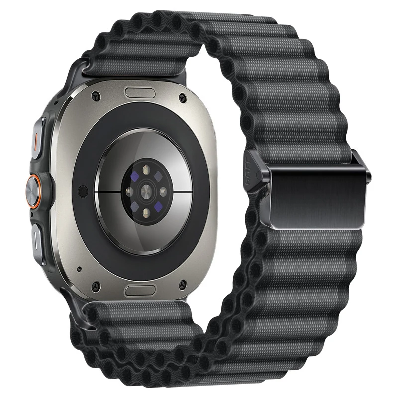 Trail Nylon Loop Watch Strap with Original Connector, 47mm, No Gaps