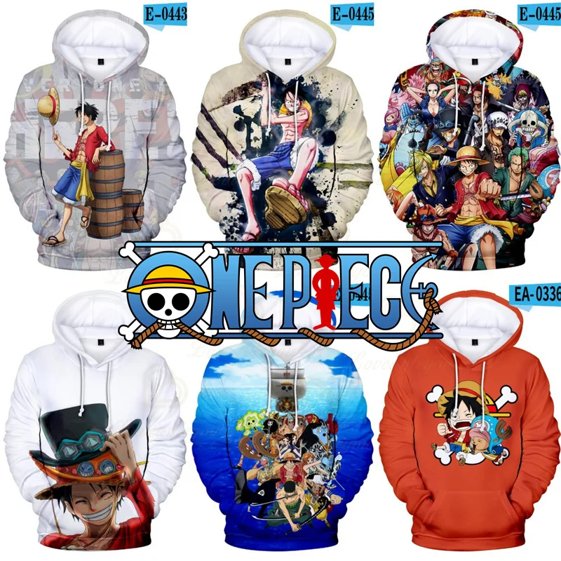 Moletom Harajuku Anime One Piece Funny Roronoa Zoro Luffy Desenho