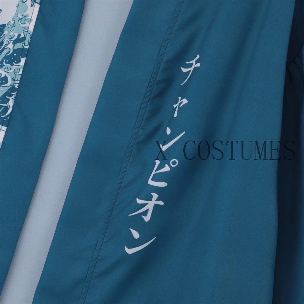 Japanese Kimono Japanese Kimono Cardigan Japanese Kimono Shirt Men's Kimono Cardigans Japanese ukiyoe sea wave Loose Fit Open Front Shirt Blue Casual Summer Beach